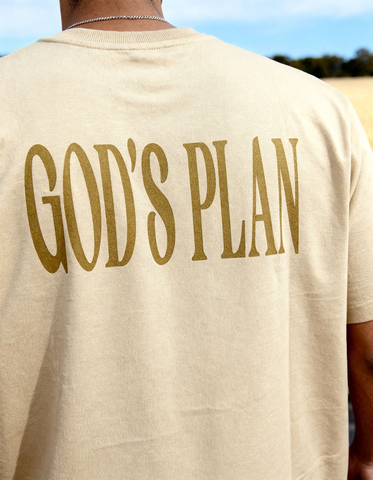 god’s plan oversized T-shirt